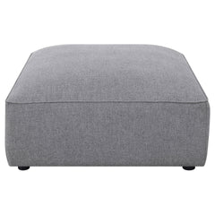 Jennifer Grey Square Upholstered Ottoman