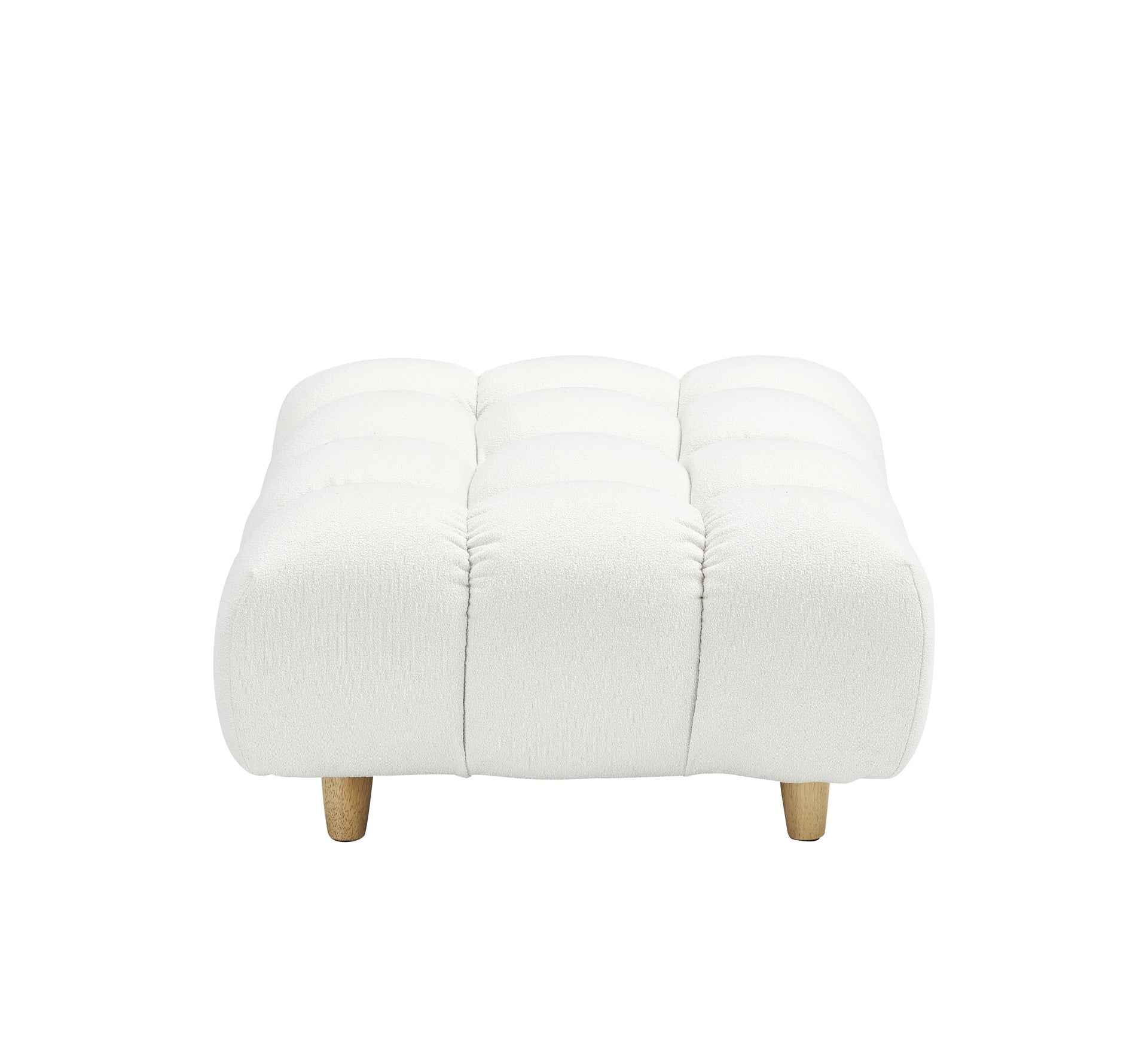 30 inches long, Teddy Sofa Fabric, with spacious and comfortable seat, for Apartment Office Living Room -Beige
