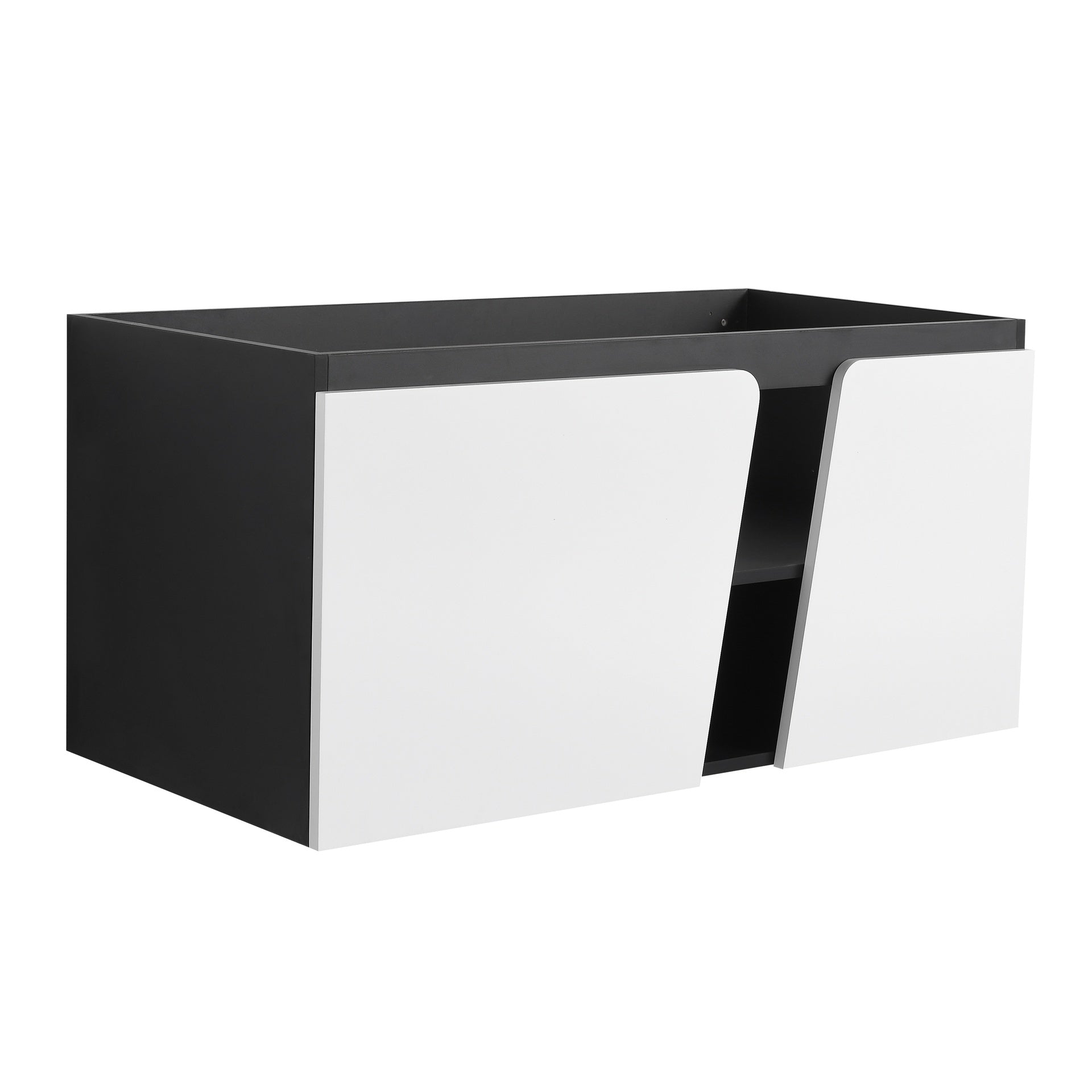 40'' Floating Wall-Mounted Bathroom Vanity & Soft-Close Cabinet Door(Only Vanity ,without Basin)