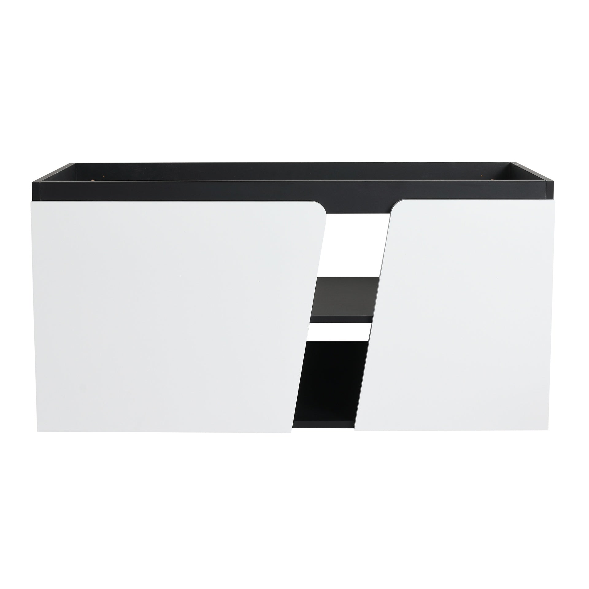 40'' Floating Wall-Mounted Bathroom Vanity & Soft-Close Cabinet Door(Only Vanity ,without Basin)