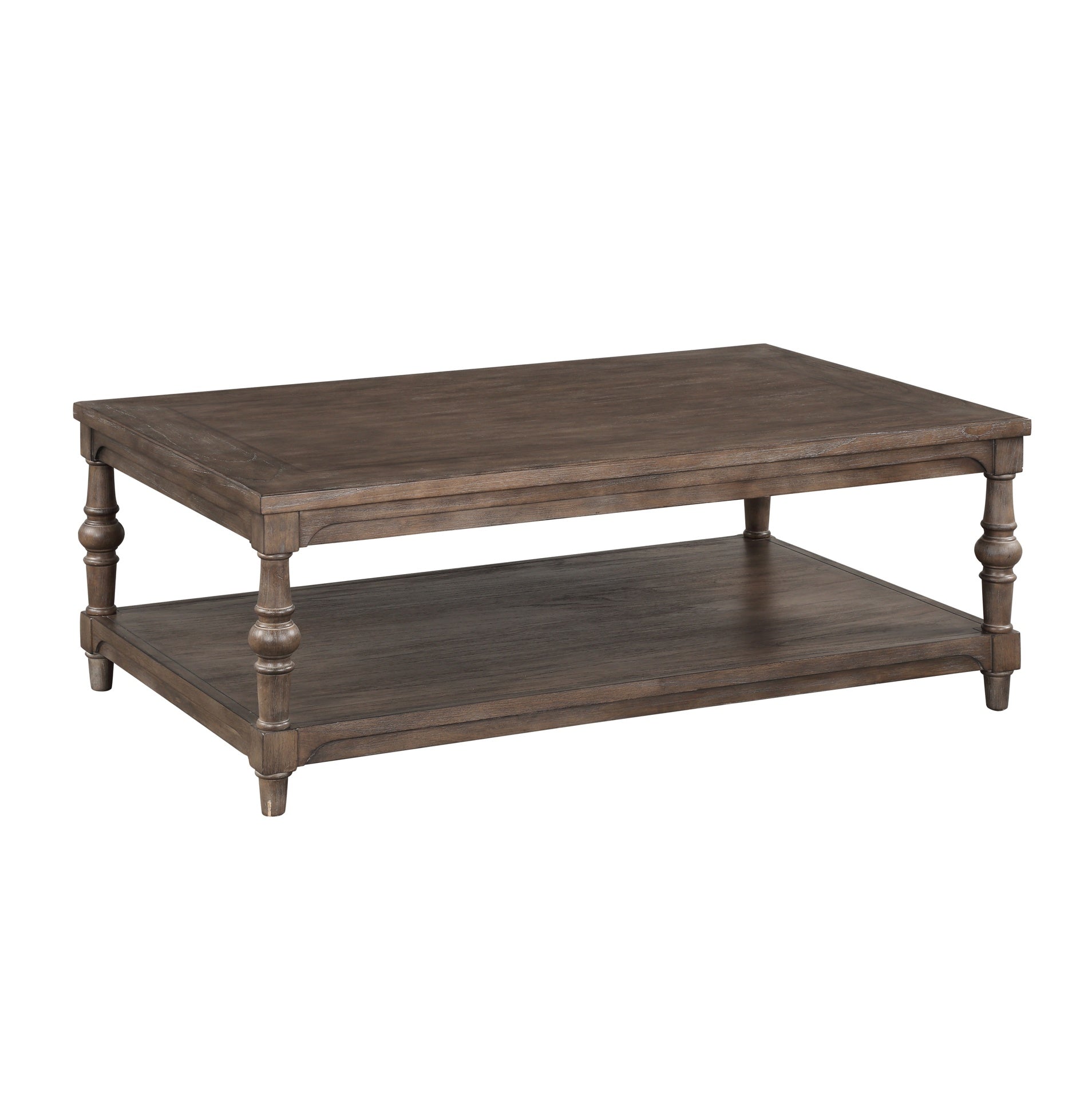 Middleton 48 inch Coffee Table, No Assembly Required, Vintage Hazel Finish