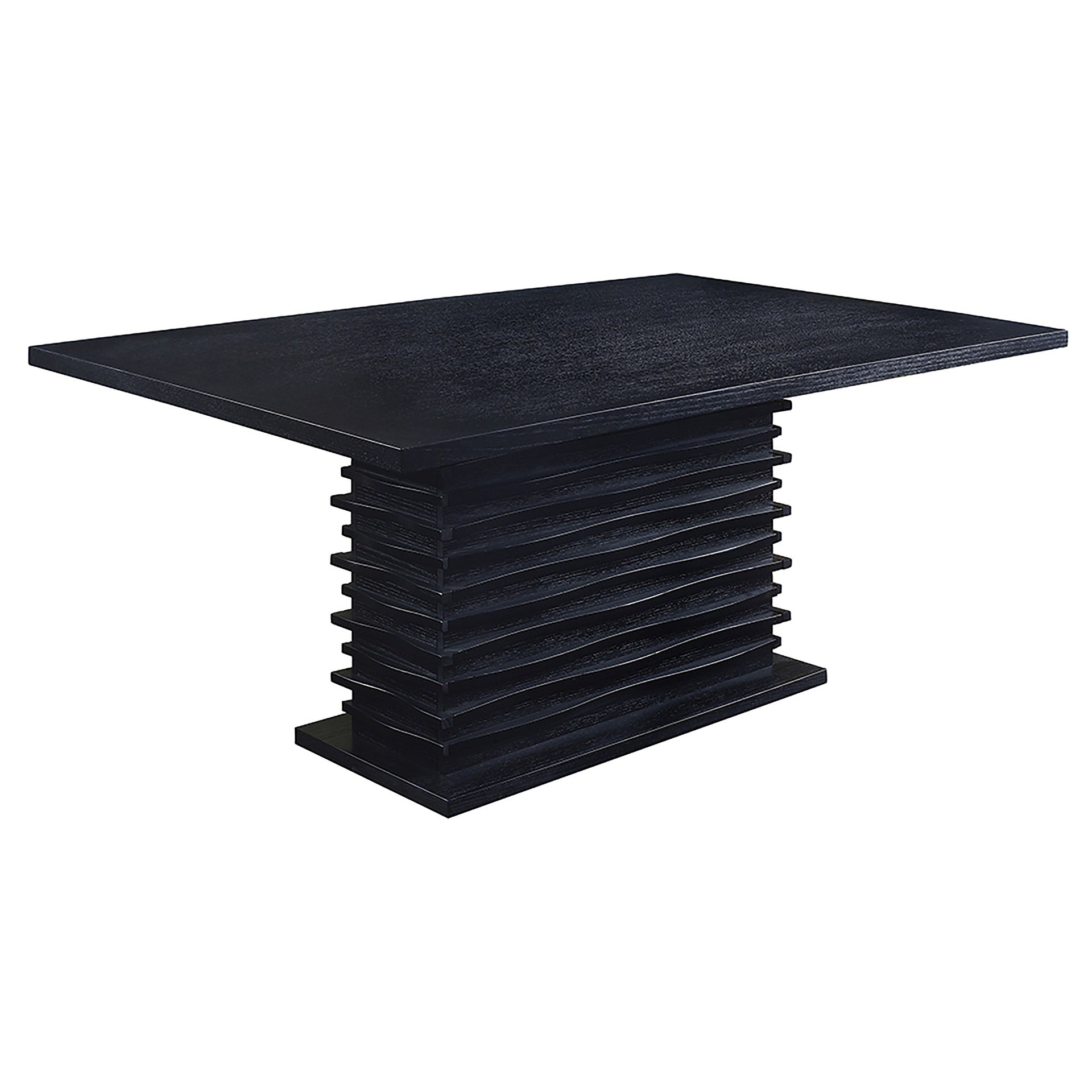 Wendell Grey and Black 7-piece Dining Set