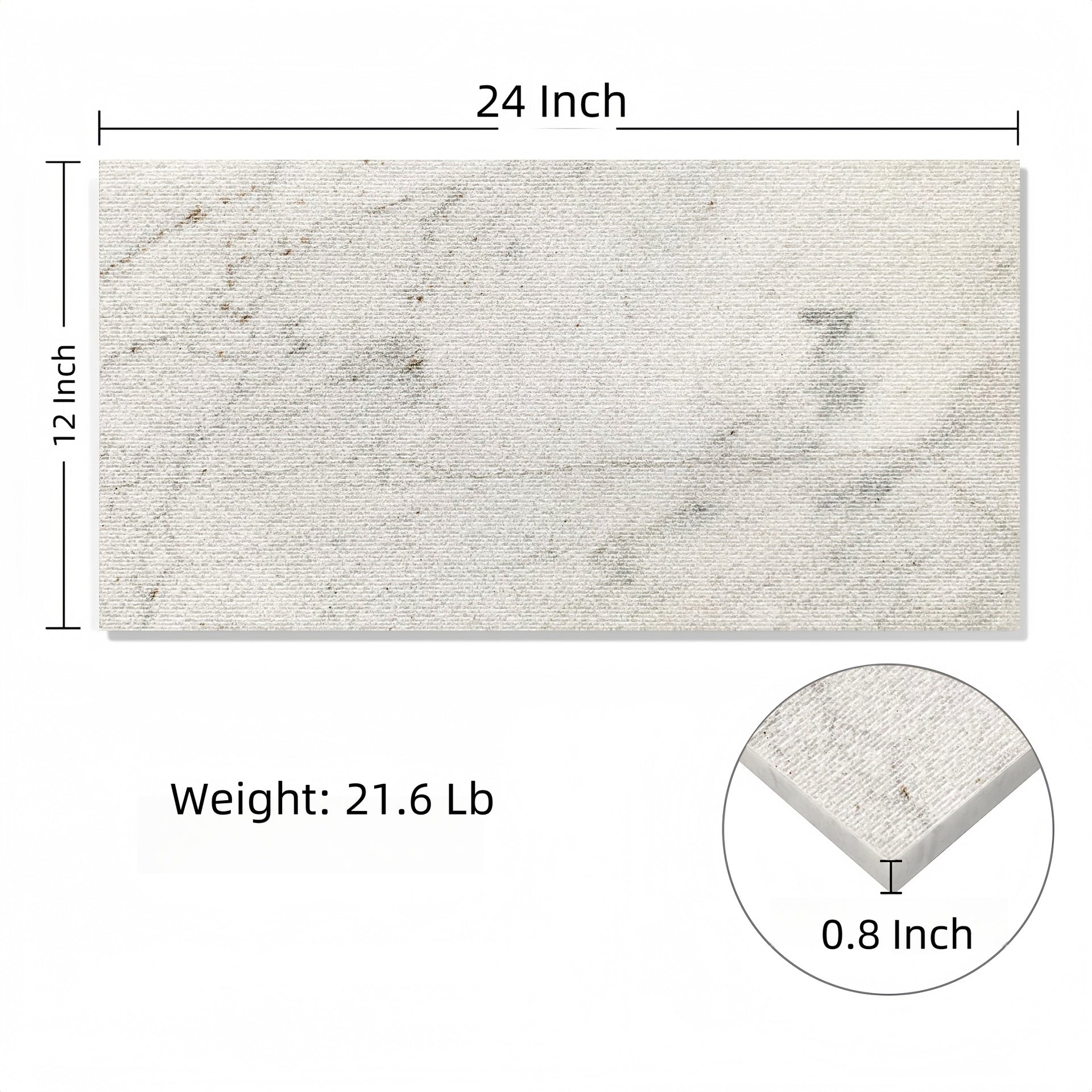 12x24 White Marble,natural marble, for wall, FS textured finished, 3D fluted marble, natural stone, genuine marble, real marble, 1 box 4 pcs