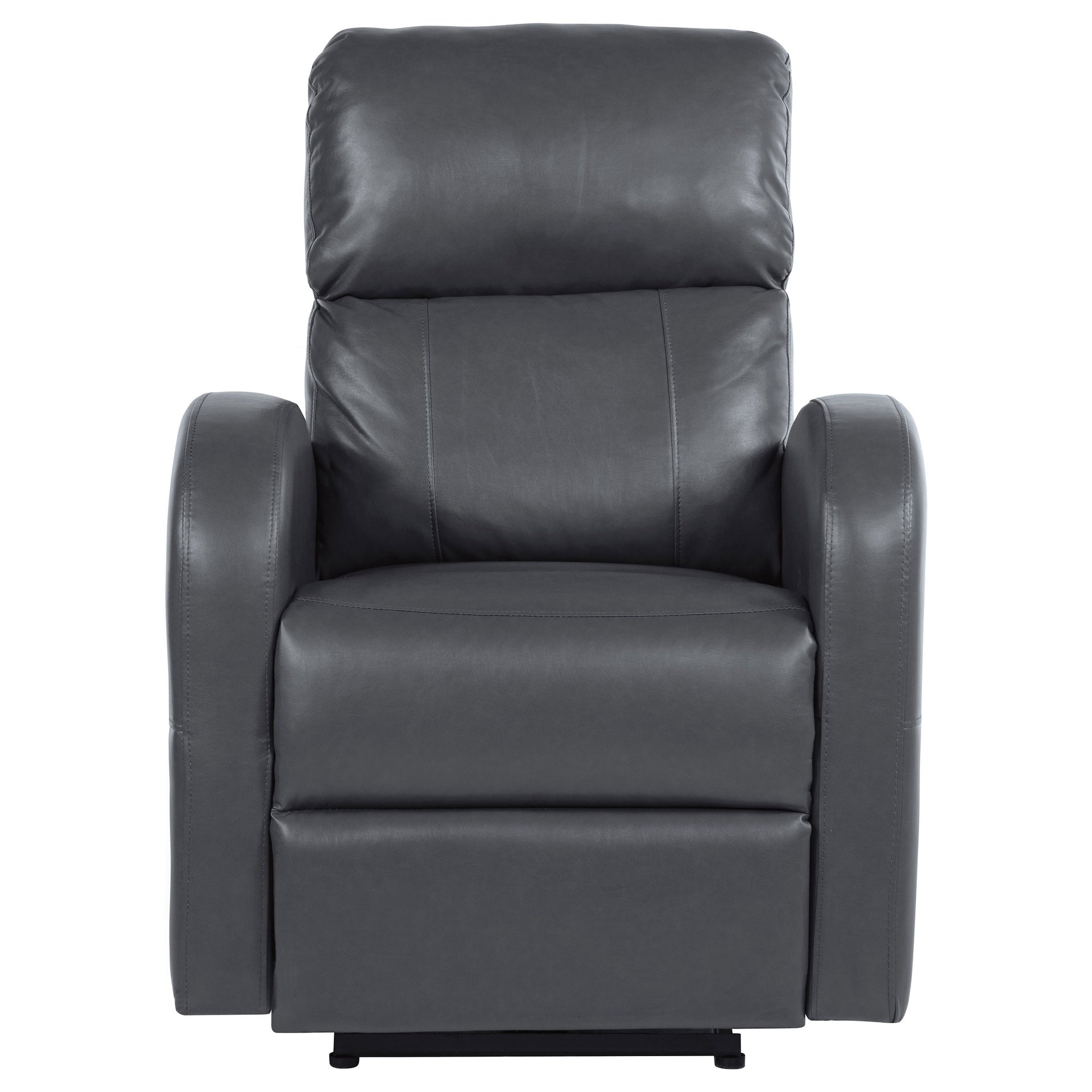 Meglia Grey Upholstered Power Recliner Chair