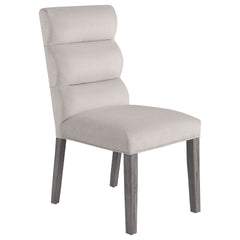 Highmore Stone Velvet Upholstered Dining Side Chair (Set of 2)