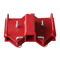 2" Dual Forklift Hitch Receiver Aadpter