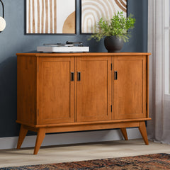 Draper Mid Century 3 Door Sideboard Buffet