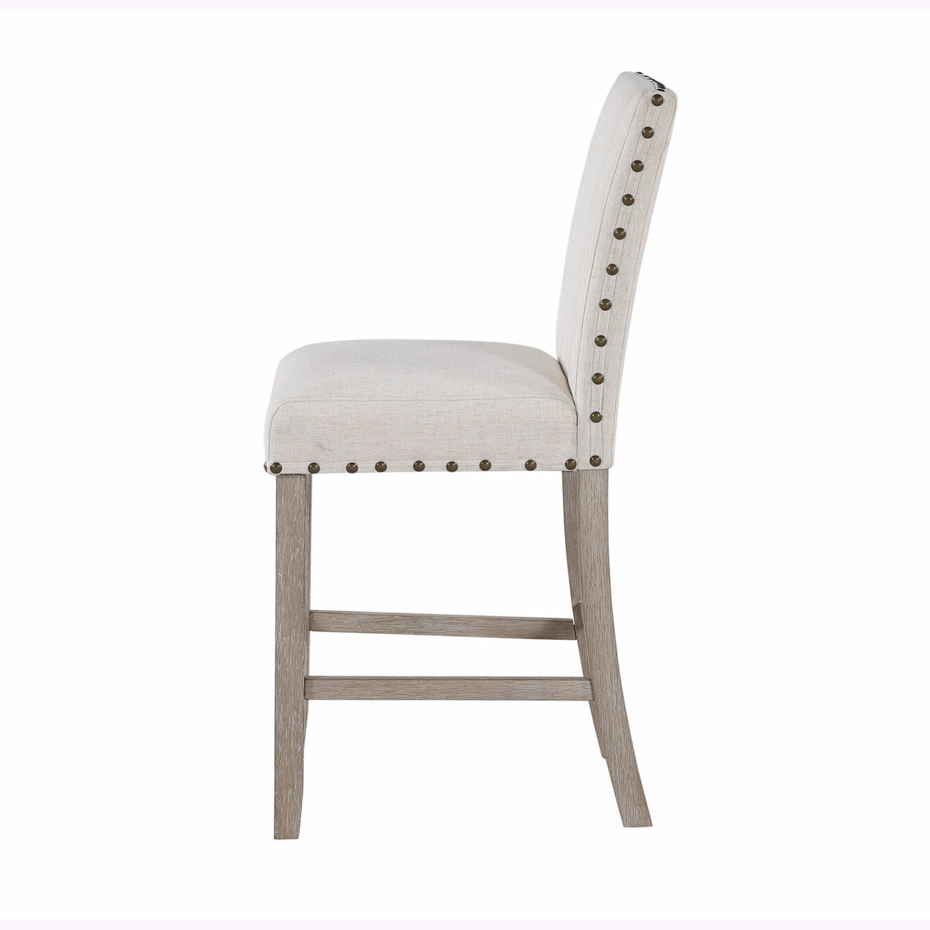 MARIAN WHITE BAR STOOL  (KIT OF 2)