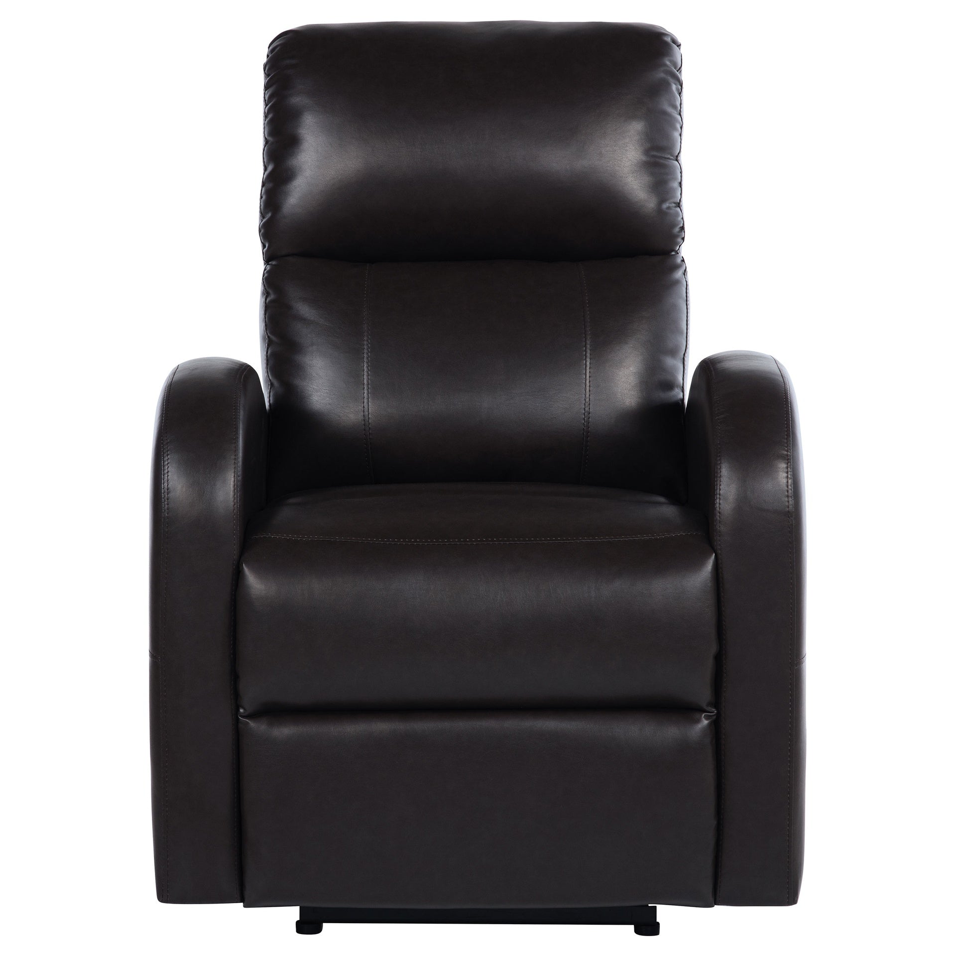 Meglia Brown Upholstered Power Recliner Chair