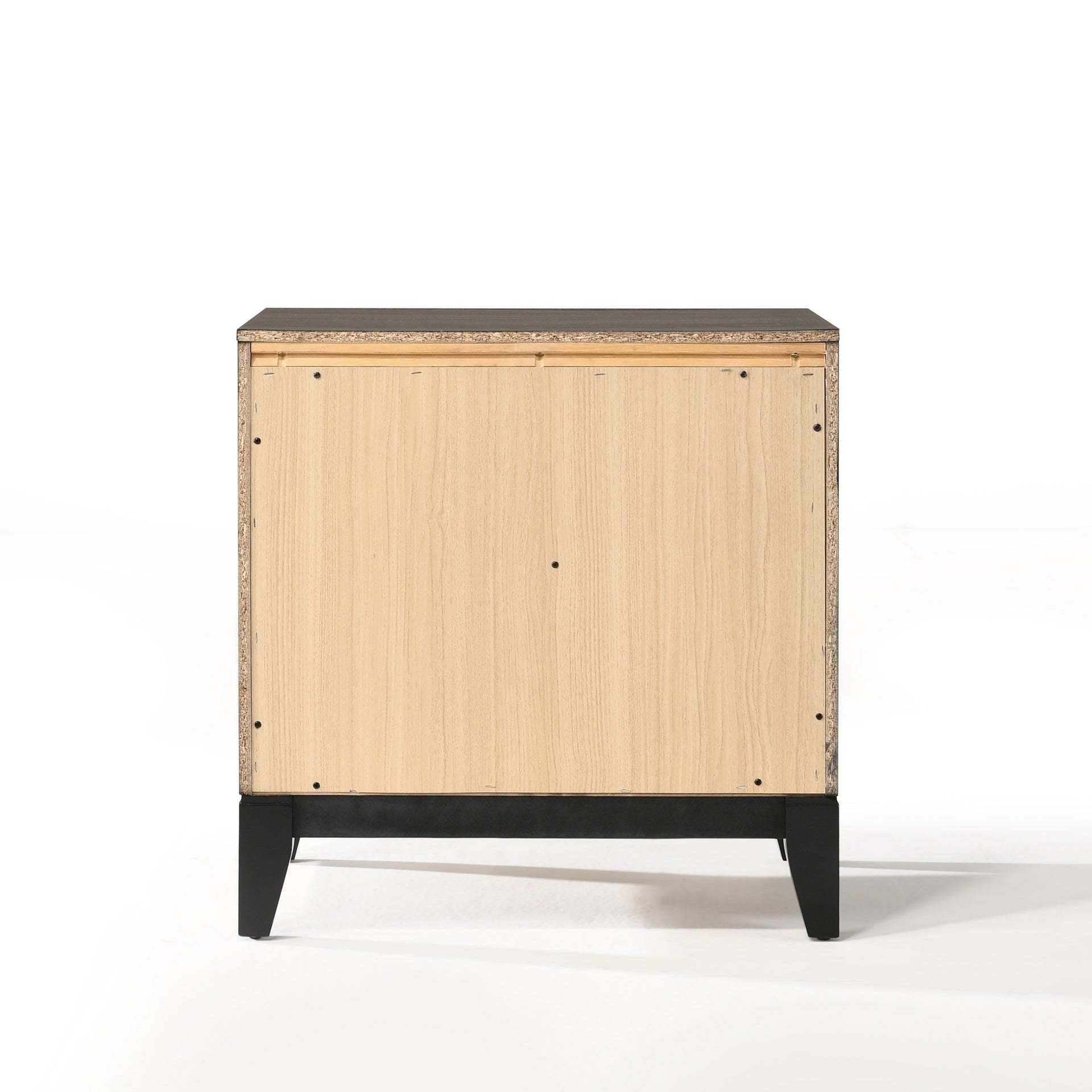 Weathered Grey 2-Drawer Nightstand