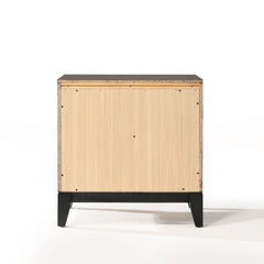 Weathered Grey 2-Drawer Nightstand