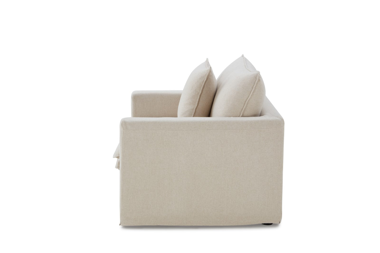 1p Chair taupe Finish Narrow Arms Wooden Legs Welt Trim Traditional Style Primary Living Space