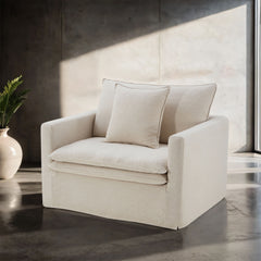 1p Chair taupe Finish Narrow Arms Wooden Legs Welt Trim Traditional Style Primary Living Space