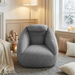 One Size Cloud ergonomic couch,Charcoal
