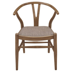 Guinea Walnut 5-piece Solid Wood Dining Set