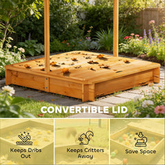 Kids Sand Box,Wooden Sandbox