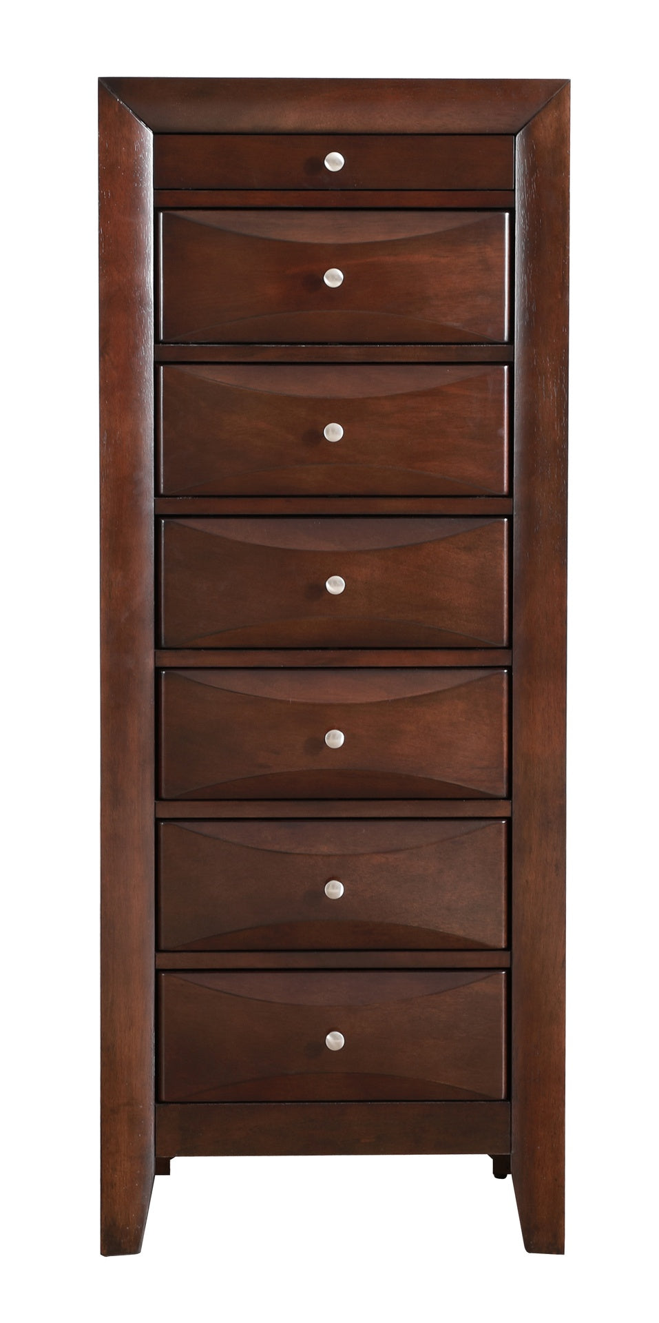 Marilla G1525-LC 7 Drawer Lingerie Chest , Cappuccino