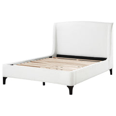Theodore Snow Upholstered Queen Wingback Bed