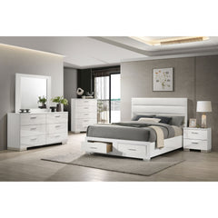 Dulcey White 5-piece Eastern King Bedroom Set