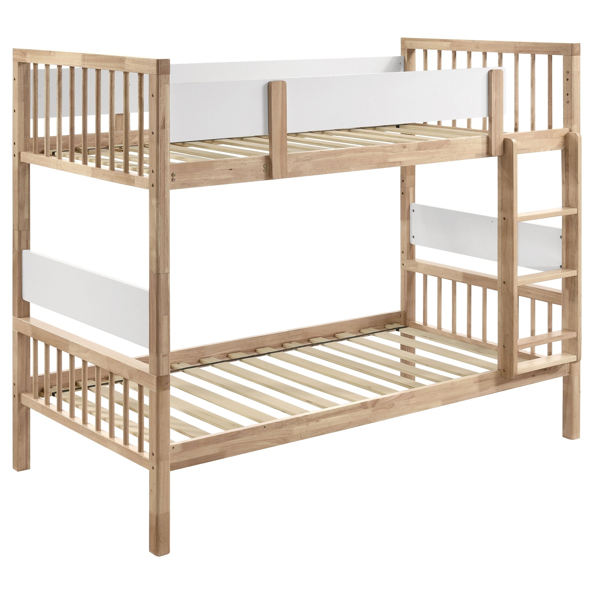Ponderosa Natural Twin Over Twin Bunk Bed