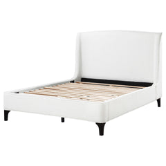 Theodore Snow Upholstered Eastern King Wingback Bed
