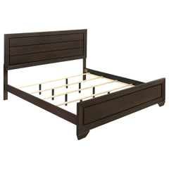 Oatfield Dark Cocoa  4-piece Eastern King Bedroom Set