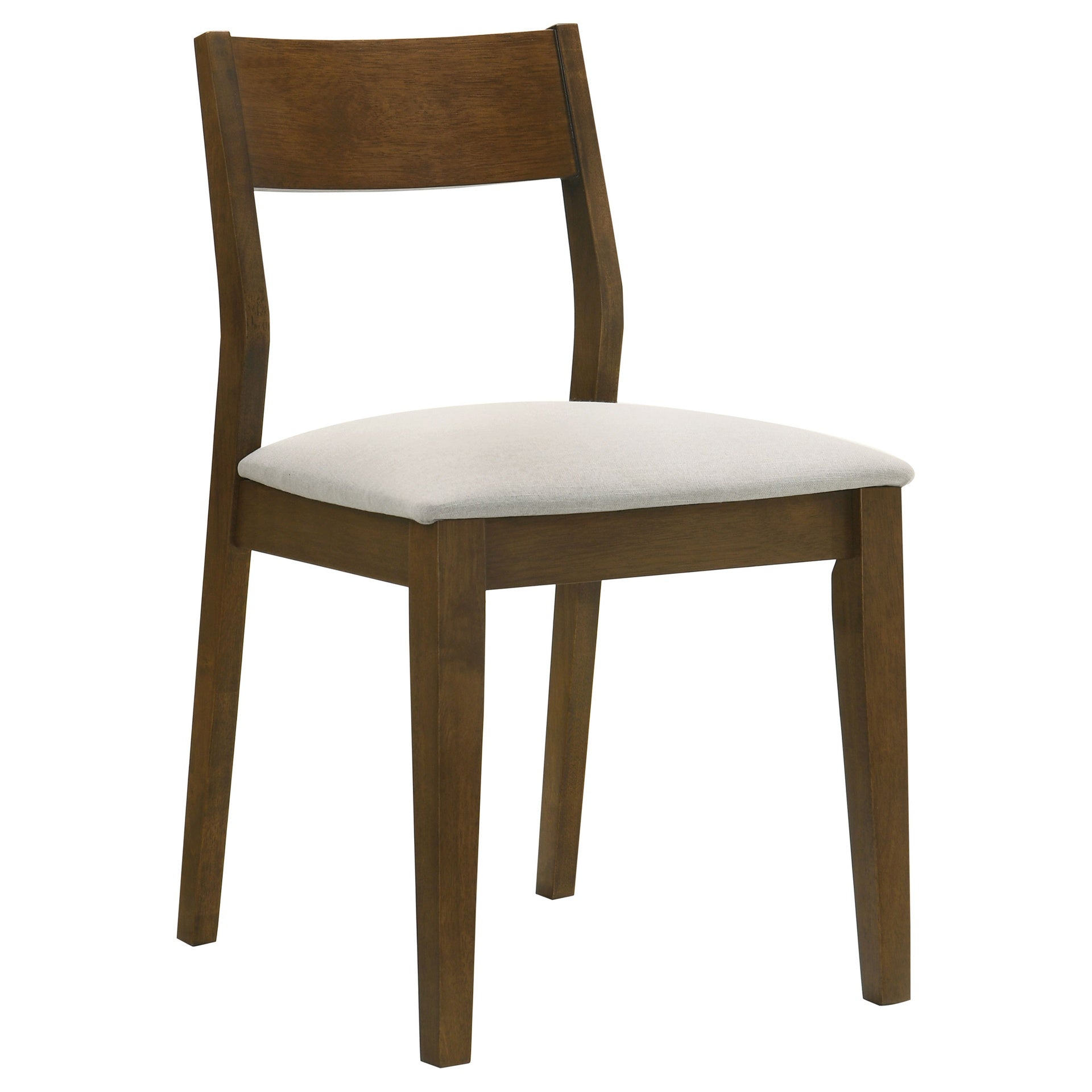 Warren Dark Brown Upholstered Dining Chair (Set of 2)