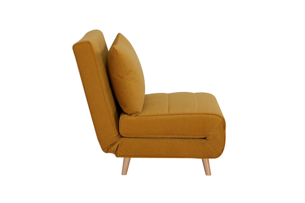 Max Sofa Bed– 3 in 1 Upholstered Accent Chair Bed-Convertible Sleeper Sofa Chair