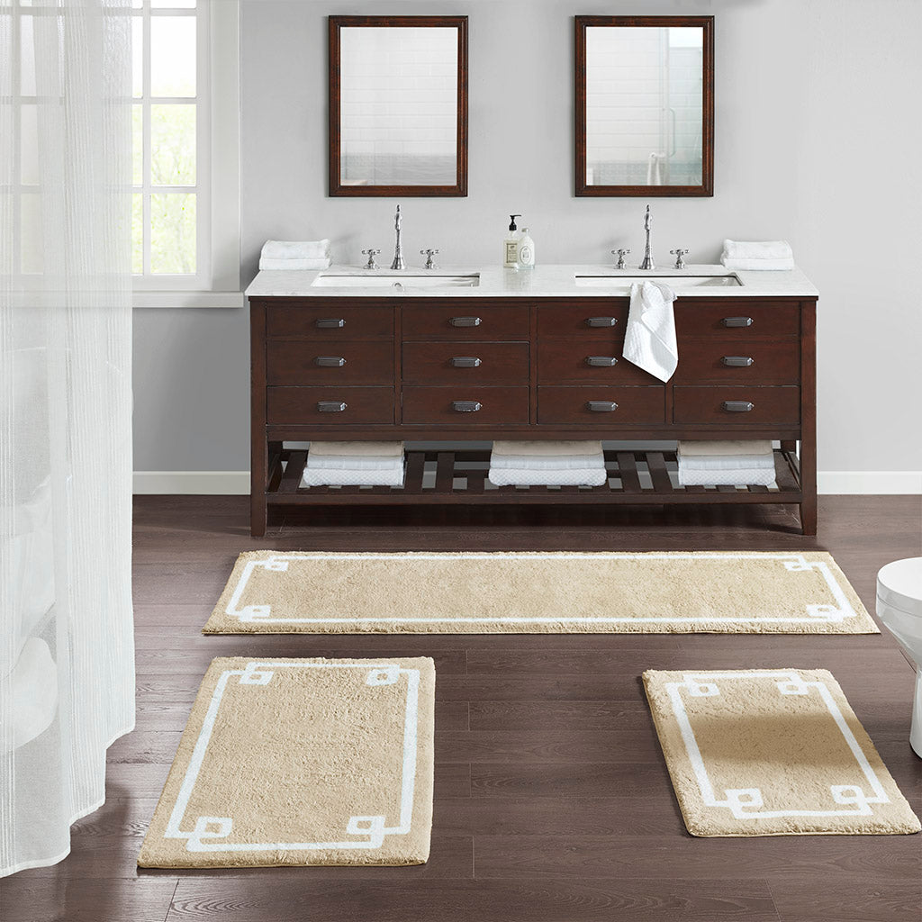Cotton Tufted Bath Rug 20x30
