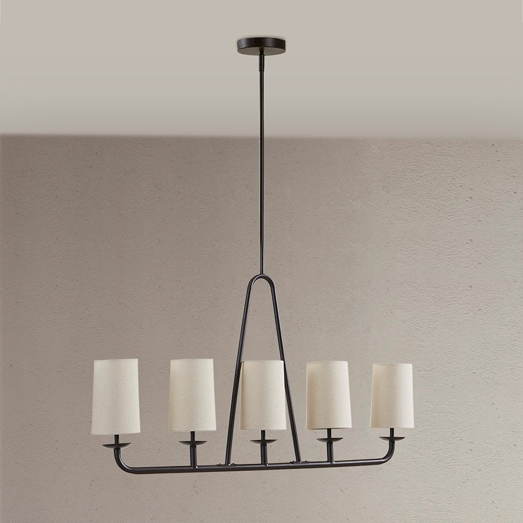 5-Light Linear Chandelier