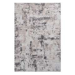 PAYAS Collection 5X7 Cream / Brown / Abstract Area Rug