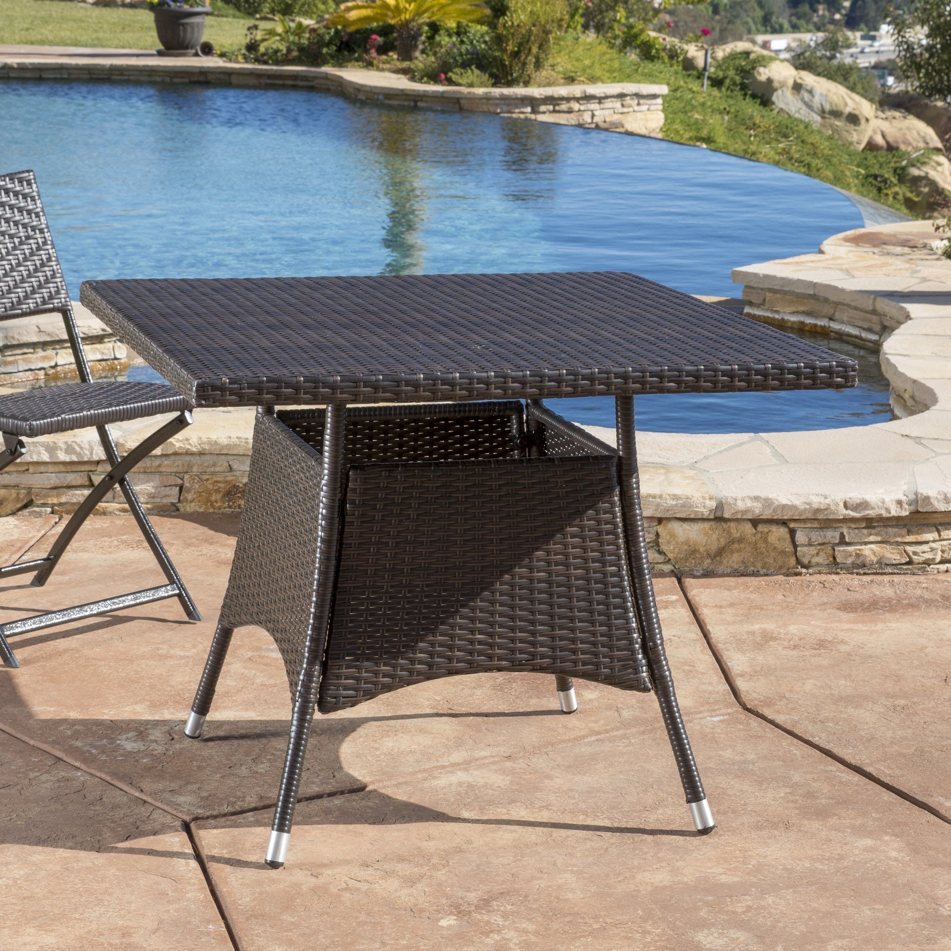 CORSICA SQ DINING TABLE