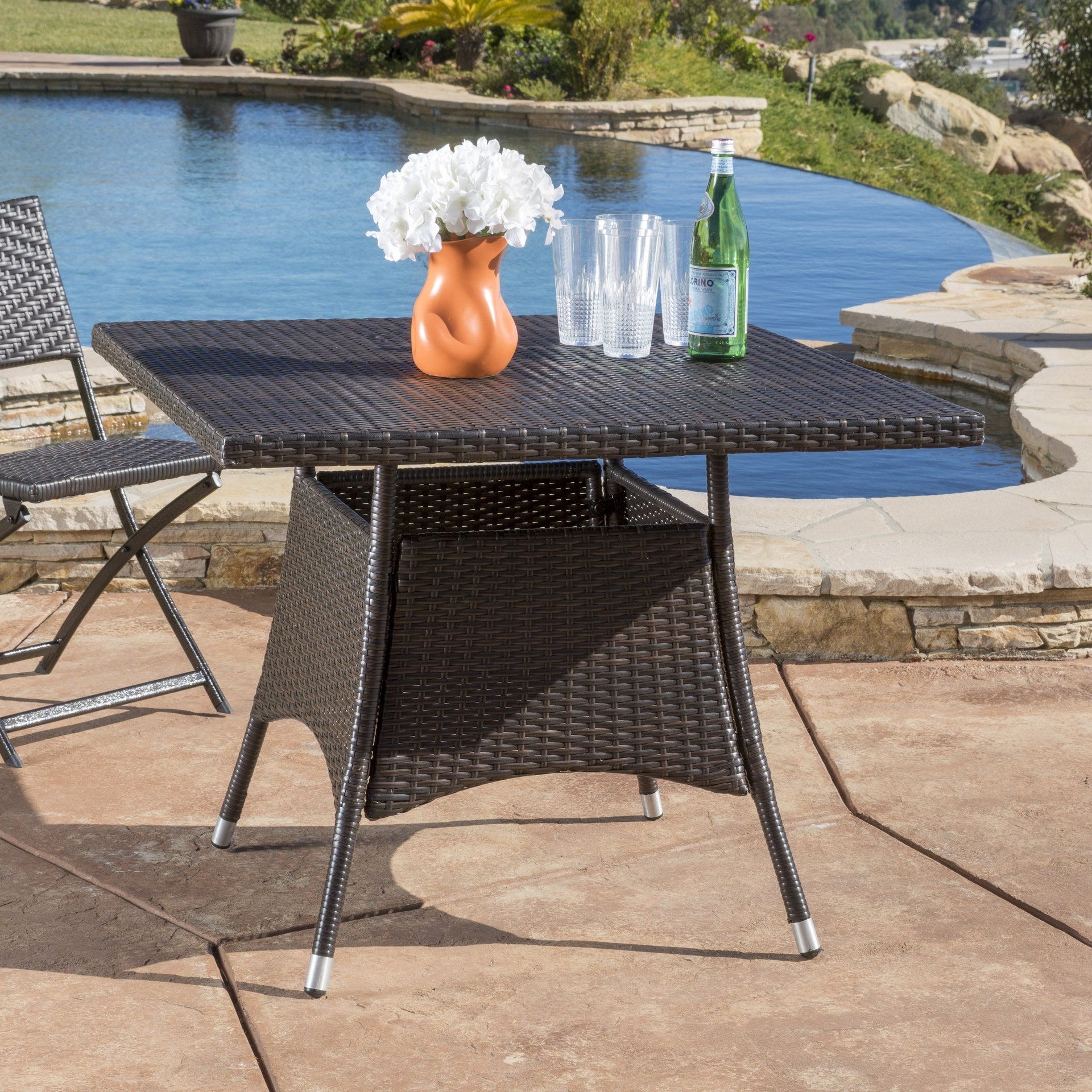 CORSICA SQ DINING TABLE