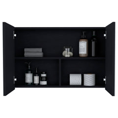 Medicine Cabinet Mansfield, Bathroom, Black