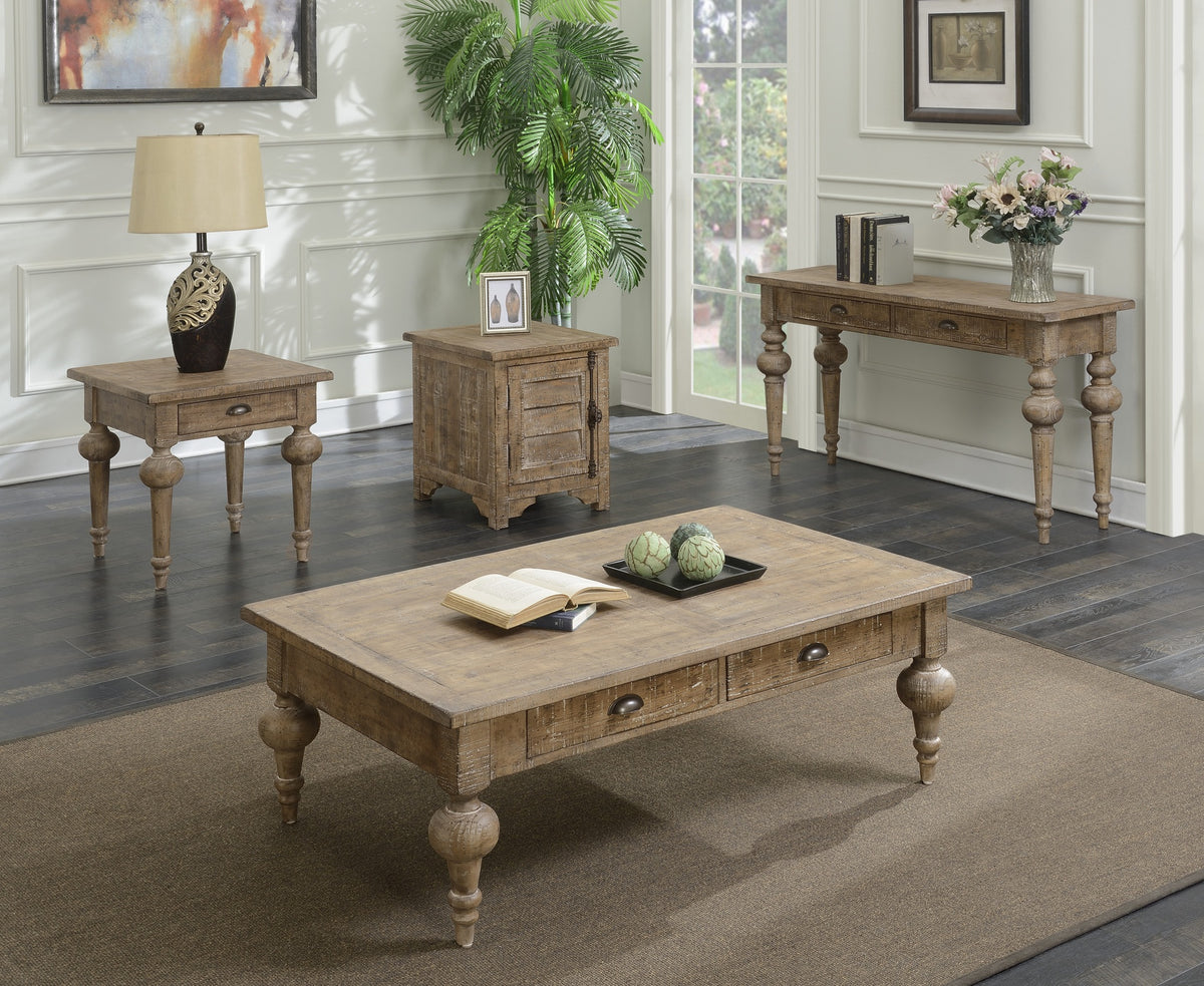 Taupe Sofa Table
