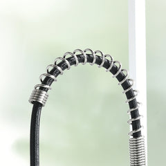 Commercial Black and Nickle Kitchen Faucet with Pull Down Sprayer, Single Handle Single Lever Kitchen Sink Faucet