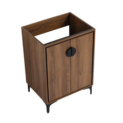 24'' Bathroom Vanity without Top Sink, Modern Bathroom Storage Cabinet with 2 Soft Closing Doors, Single Sink Bathroom Vanity