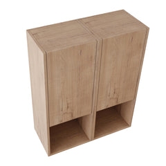 24" Bathroom Side Cabinet,Soft Close Doors,Float Mounting Design,Imitative Oak,(KD-Packing)
