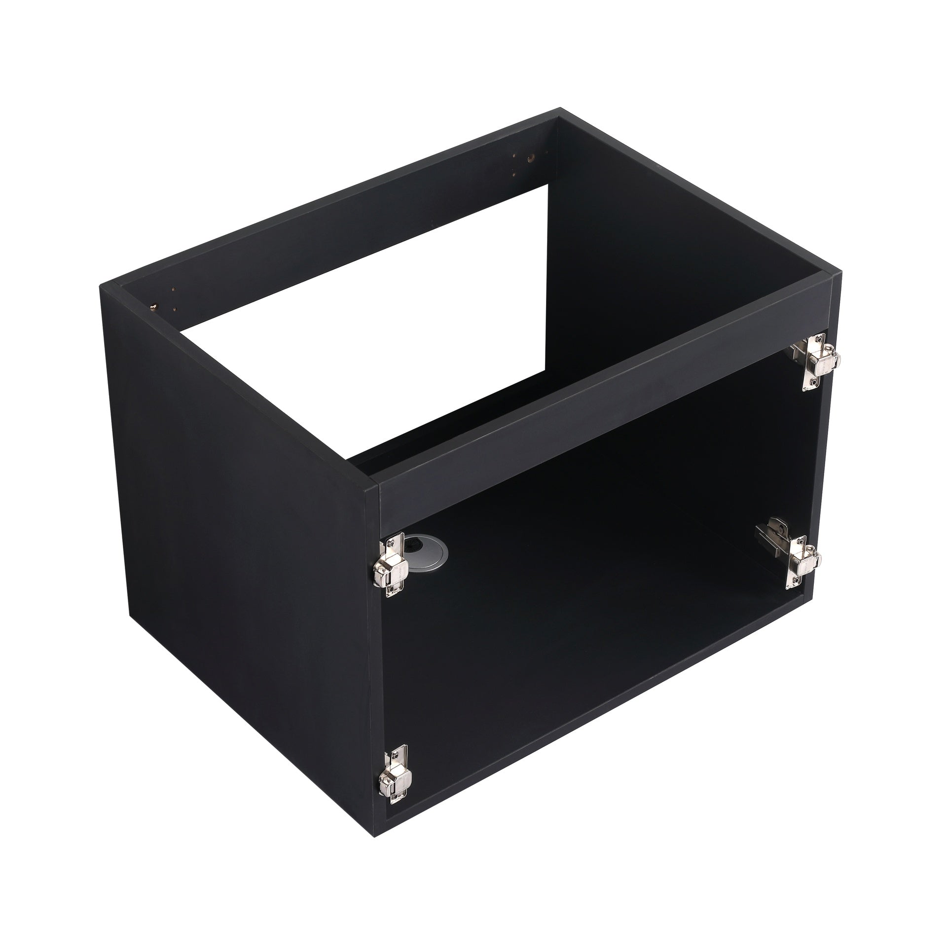 24'' Floating Wall-Mounted Bathroom Vanity & Soft-Close Hinge(Only Vanity and Basin, without Door Plank)