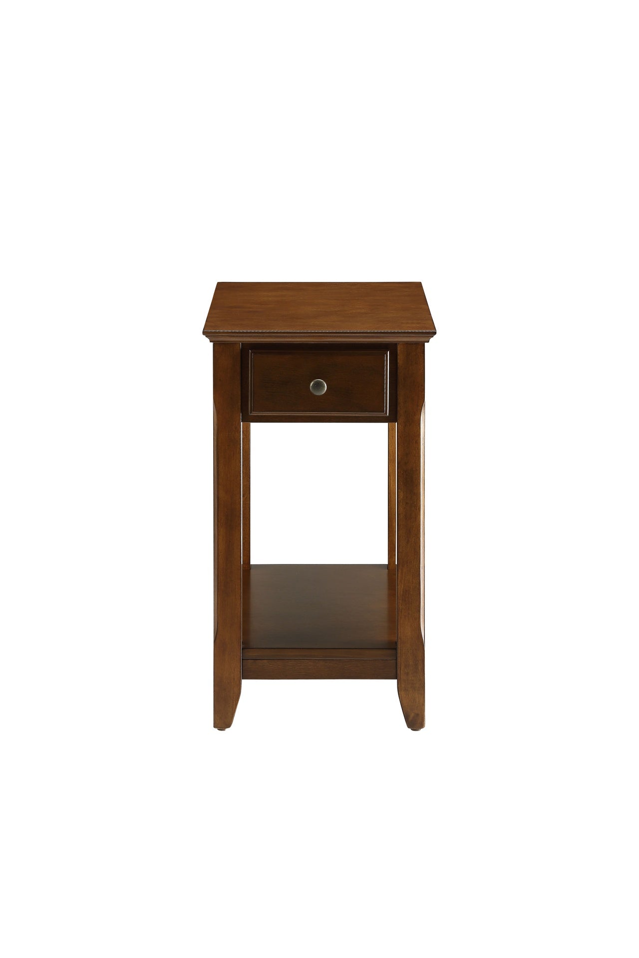 Bertie Walnut Finish Accent Table