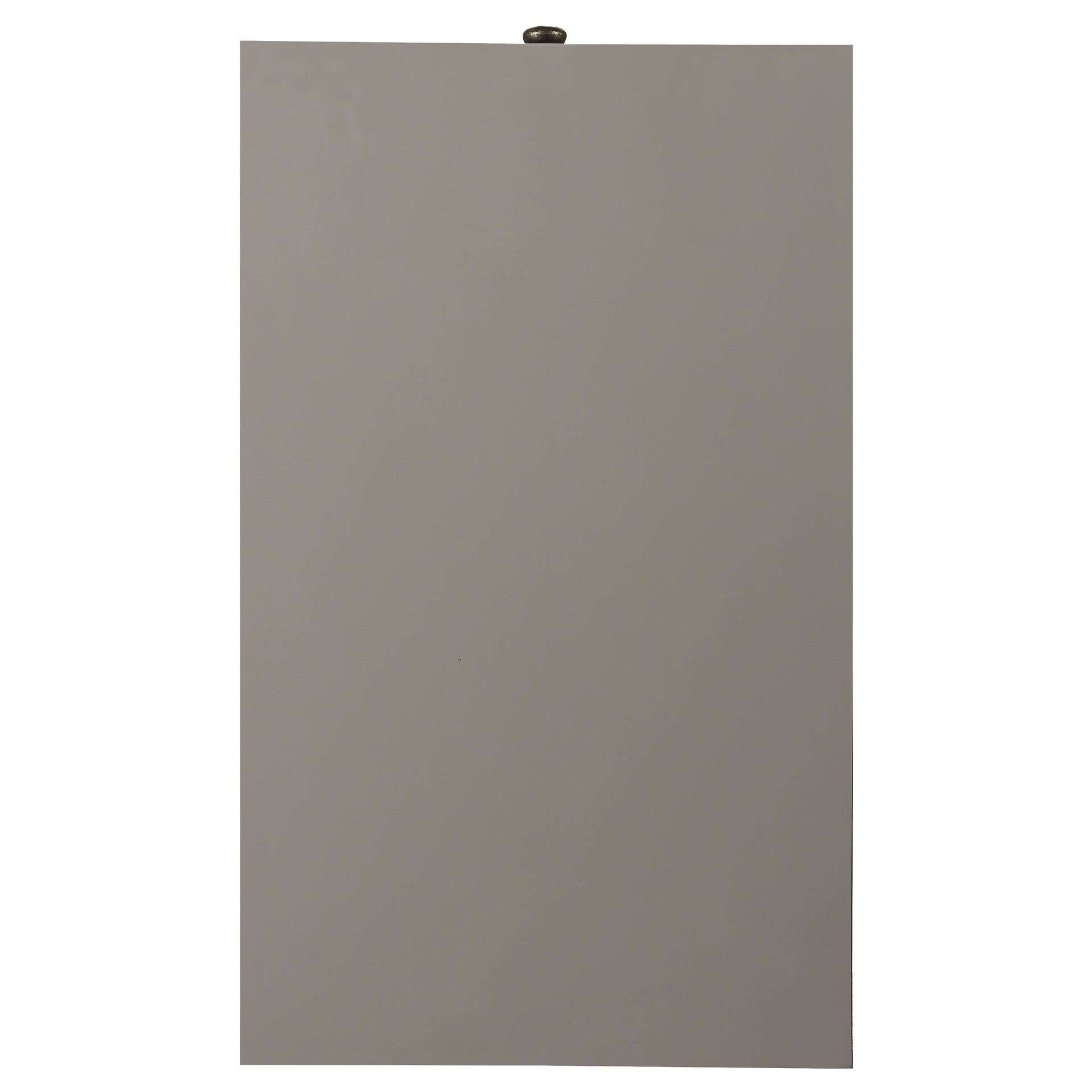 Grey Accent Table with Bottom Shelf