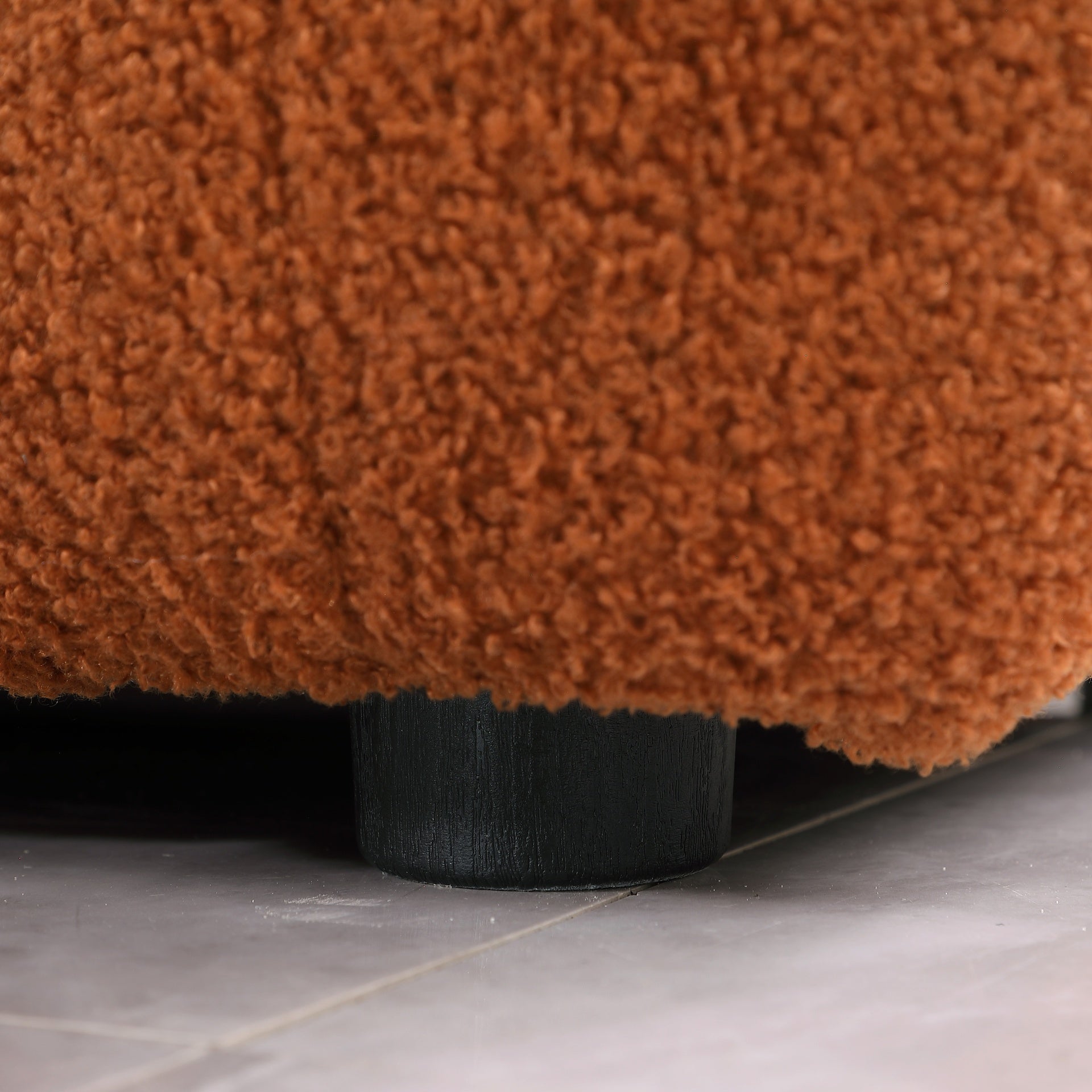 64.98 length ,35.83" deepth ,human body structure for USA people,  marshmallow sofa,boucle sofa ,2  seater,  LIGHT BROWN BOUCLE