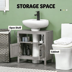 Bathroom Under Sink Cabinet,Pedestal Sink Storage Cabinet