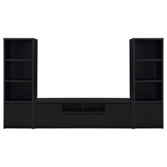 Sloat Black 3-piece Entertainment Center