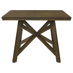 Maxine Brown Square Counter Height Dining Table