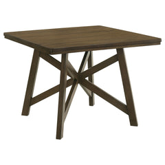 Maxine Brown Square Counter Height Dining Table