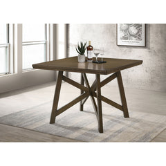 Maxine Brown Square Counter Height Dining Table