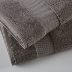 2 PCS 35x70" - 2PK 100% Cotton Bath Sheet Set Charcoal