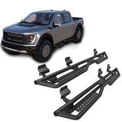 6" Running Boards Side Steps For 2015-2026 Ford F-150 Super Crew Cab Nerf Bars