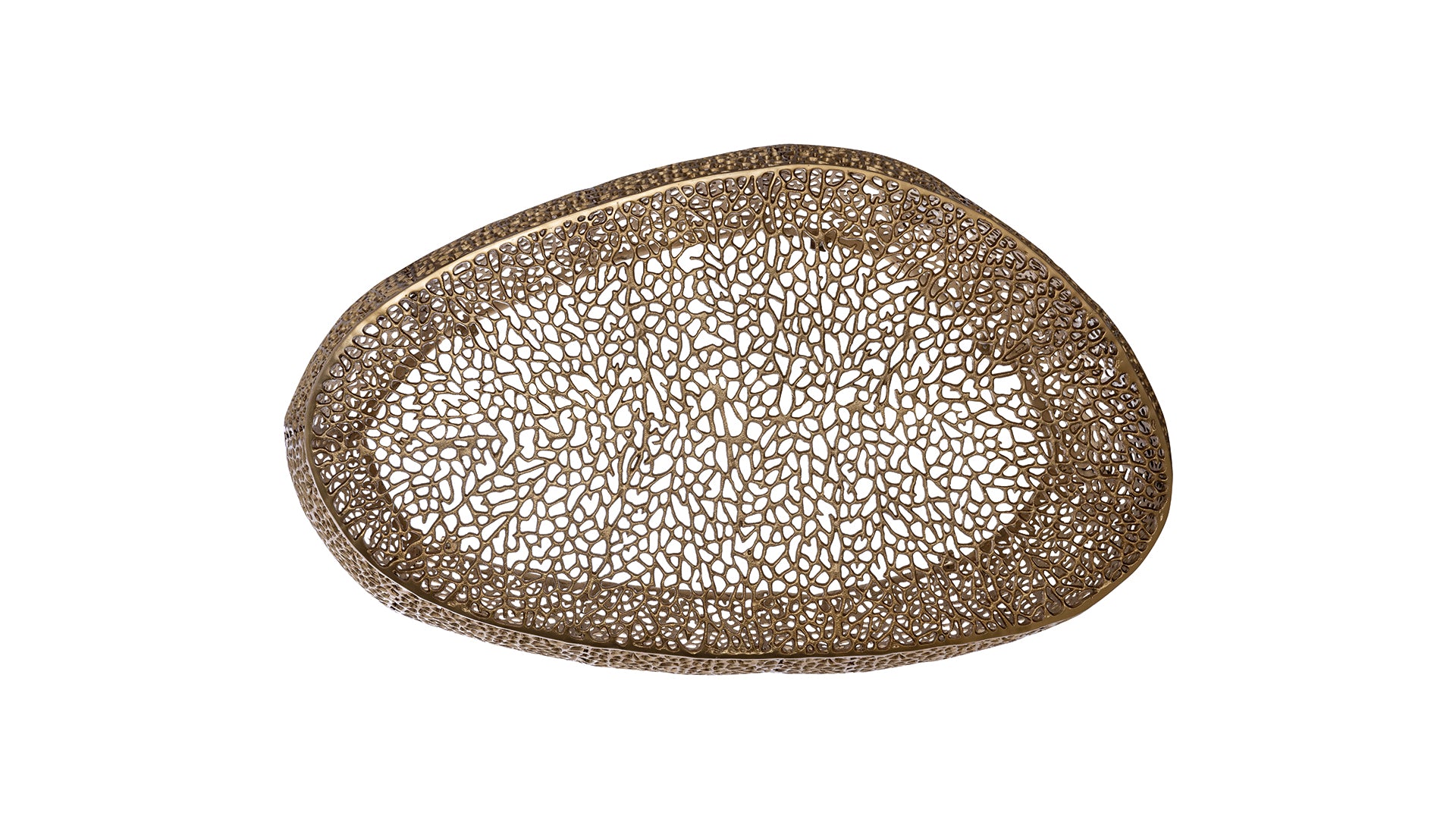 T3601-50 Oval Coffee Table Gold  same as B009140732 ( CA inventory)